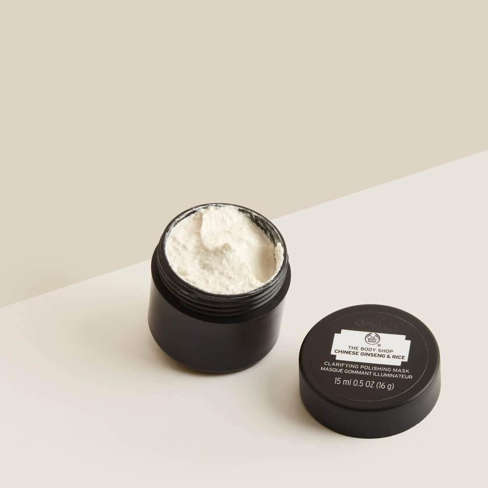 TBS.. Chinese Ginseng and Rice Clarifying Polishing Face Mask, 0.5 Ounce - BEAUTY BRATS