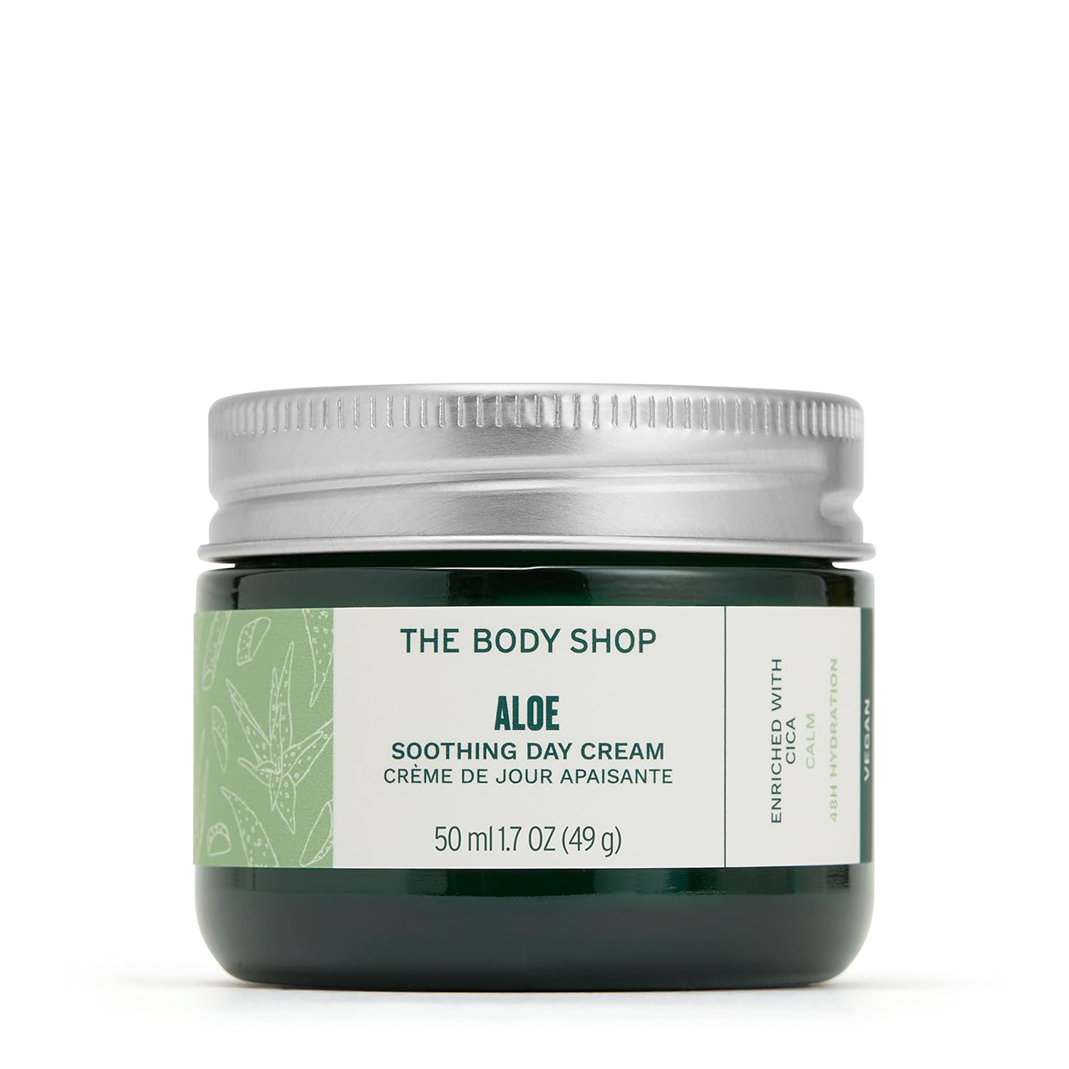 The Body Shop Aloe Vera Day Cream, For Sensitive Skin, Vegan, 50ml - BEAUTY BRATS