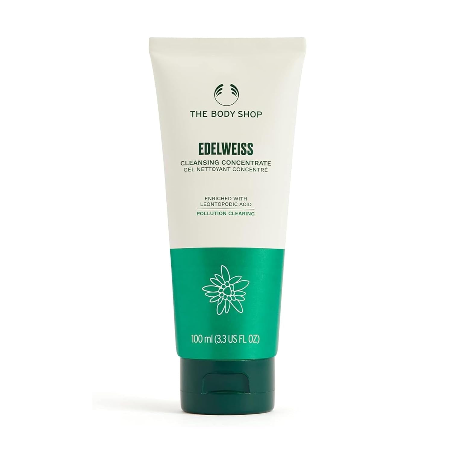 The Body Shop Edelweiss Cleansing Concentrate – Facial Cleanser – Gently Cleanses Tired, Dehydrated Skin– Vegan – 100ml - BEAUTY BRATS