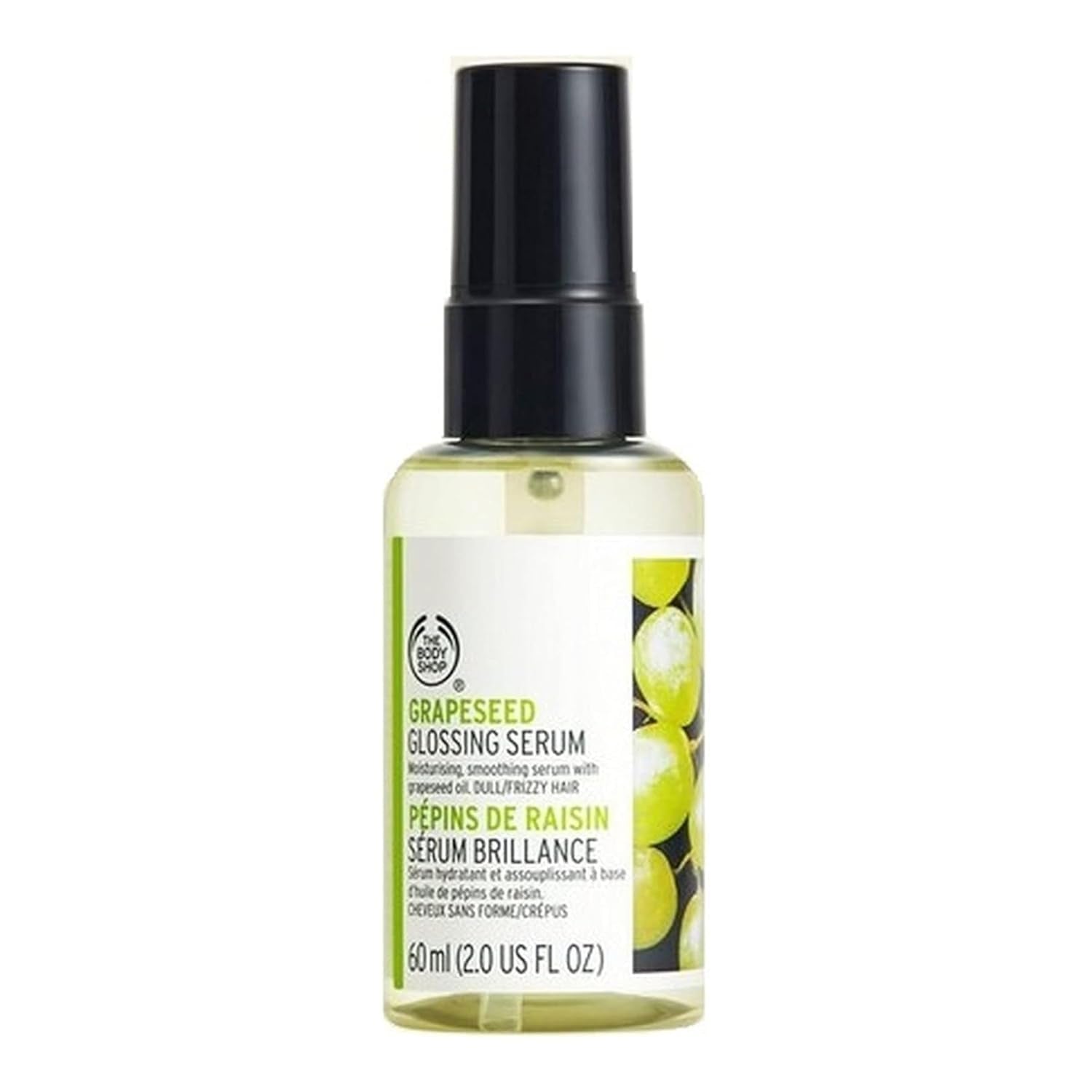The Body Shop Grapeseed Glossing Serum, Clear, 2.5 Fl Oz - BEAUTY BRATS