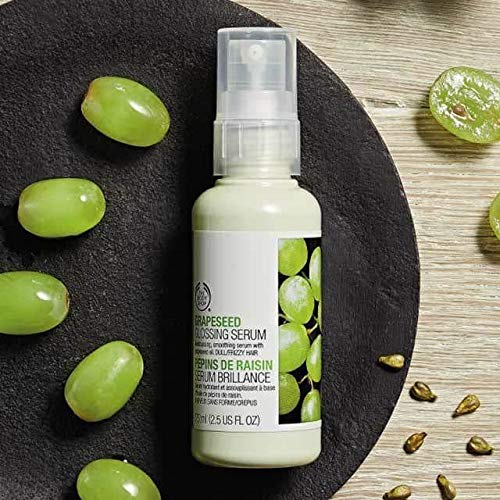 The Body Shop Grapeseed Glossing Serum, Clear, 2.5 Fl Oz - BEAUTY BRATS