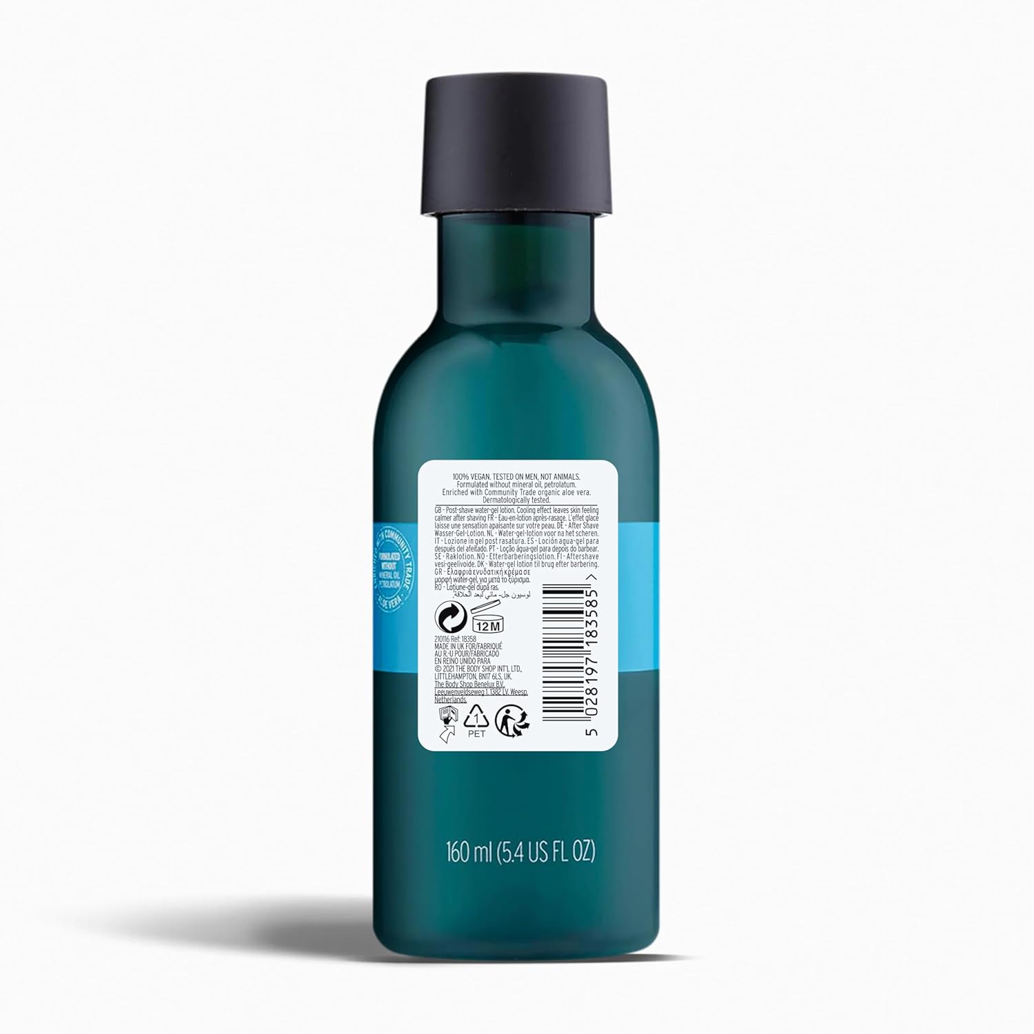 The Body Shop Maca Root & Aloe Post - Shave Water - Gel for Men – Calms & Soothes – Vegan – 5.4 oz - BEAUTY BRATS