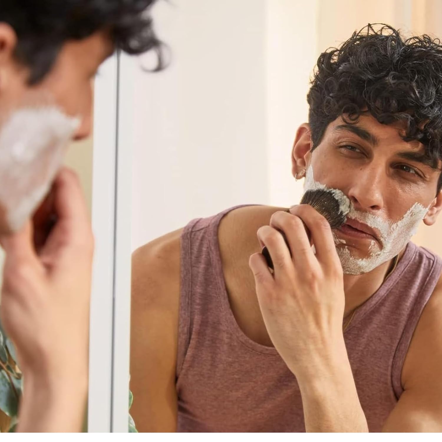 The Body Shop Maca Root & Aloe Softening Shaving Cream for Men, 6.7 Oz - BEAUTY BRATS