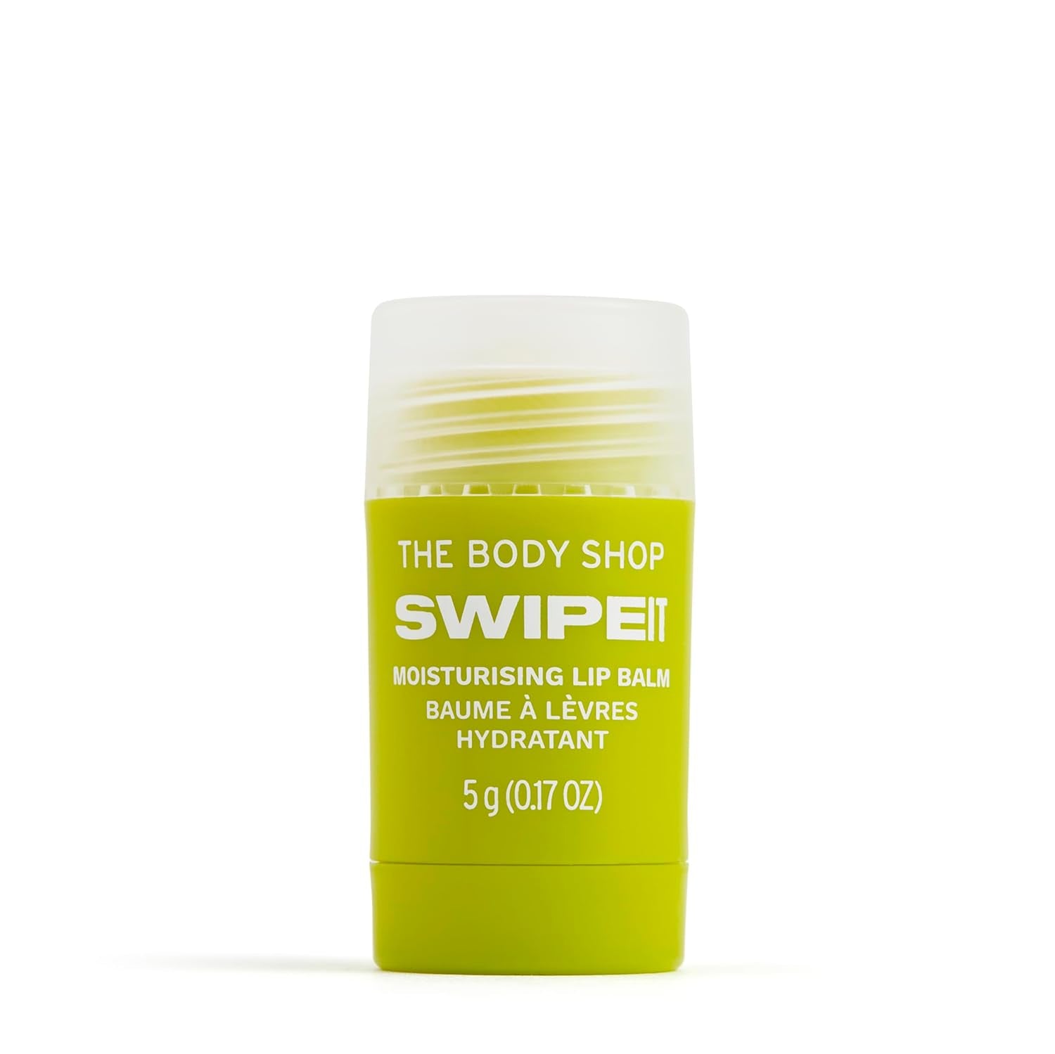 The Body Shop Moisturising Vegan Swipe It Lip Balm, Kiwi, 5g - BEAUTY BRATS