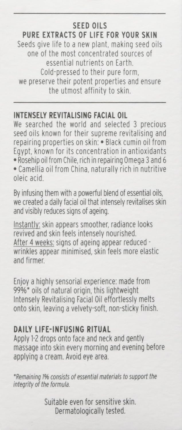 The Body Shop Oils Of Life Intensely Revitalizing Facial Oil, 1 Fl Oz (Vegan) - BEAUTY BRATS