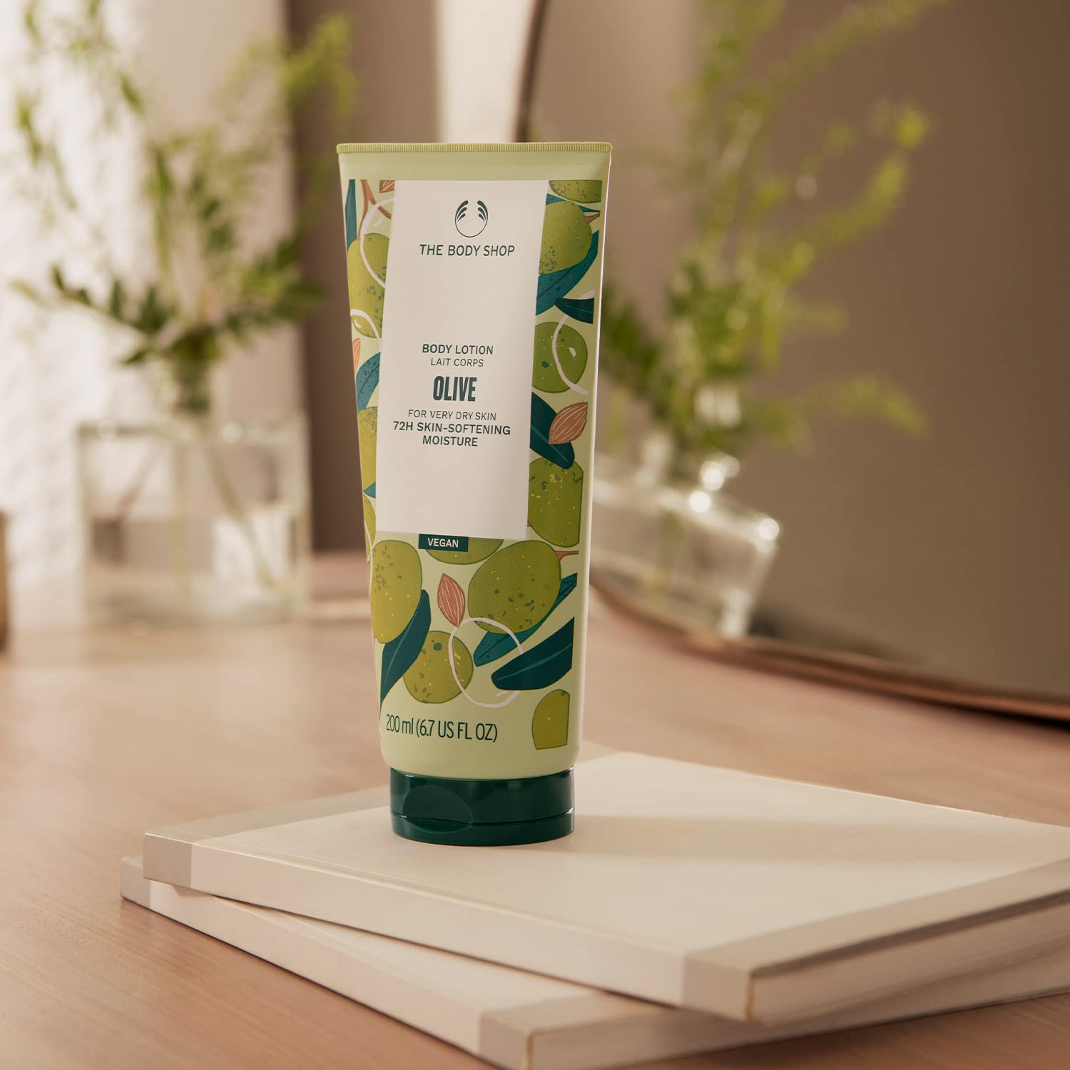 The Body Shop Olive Body Lotion – Nourishes and Softens Very Dry Skin – Vegan – 6.7 oz - BEAUTY BRATS