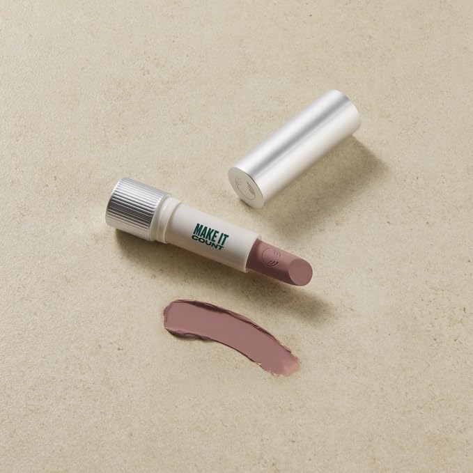 The Body Shop Peptalk Refillable Lipstick 4 g, Make It Count - BEAUTY BRATS