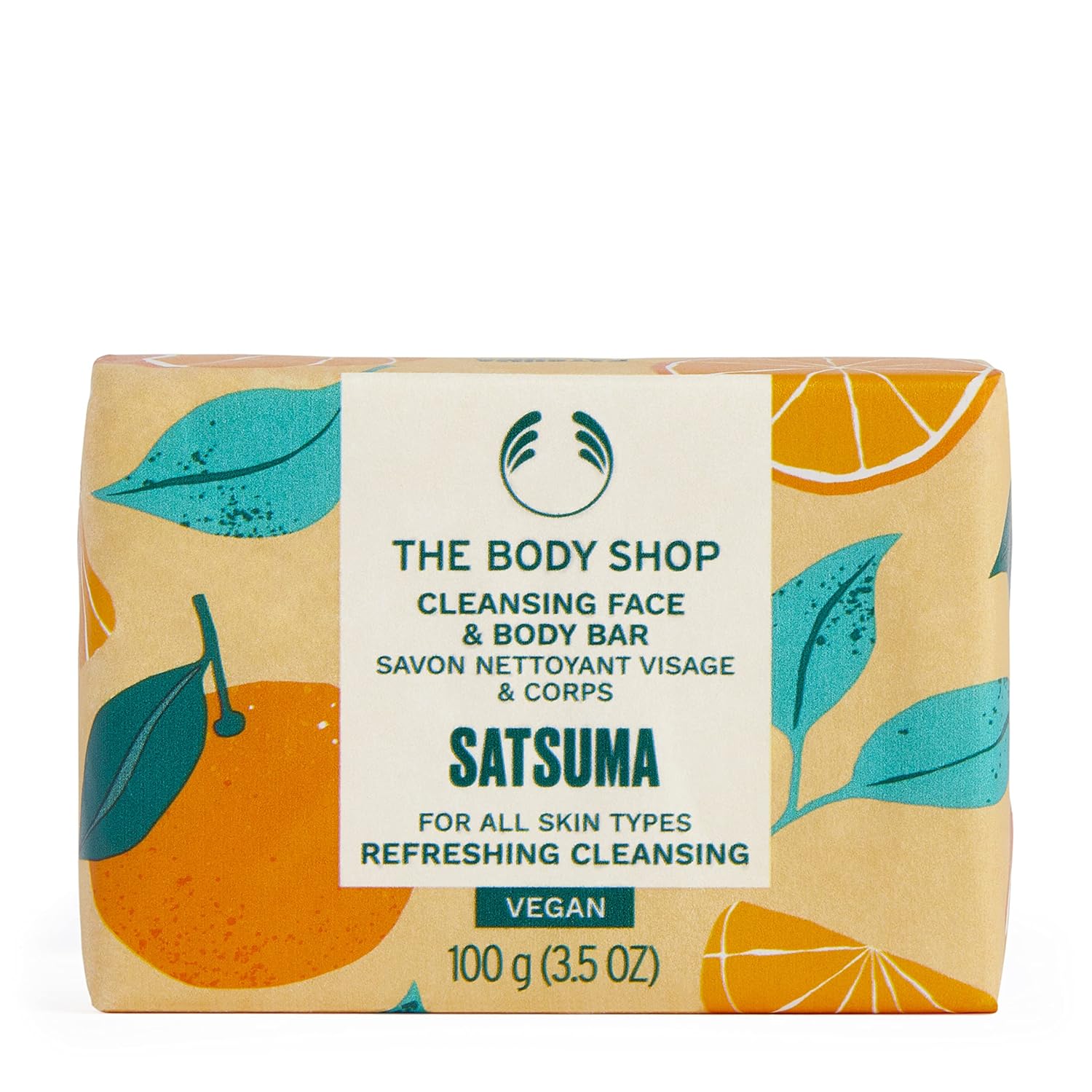 The Body Shop Satsuma Soap, 3.5 Ounce - BEAUTY BRATS