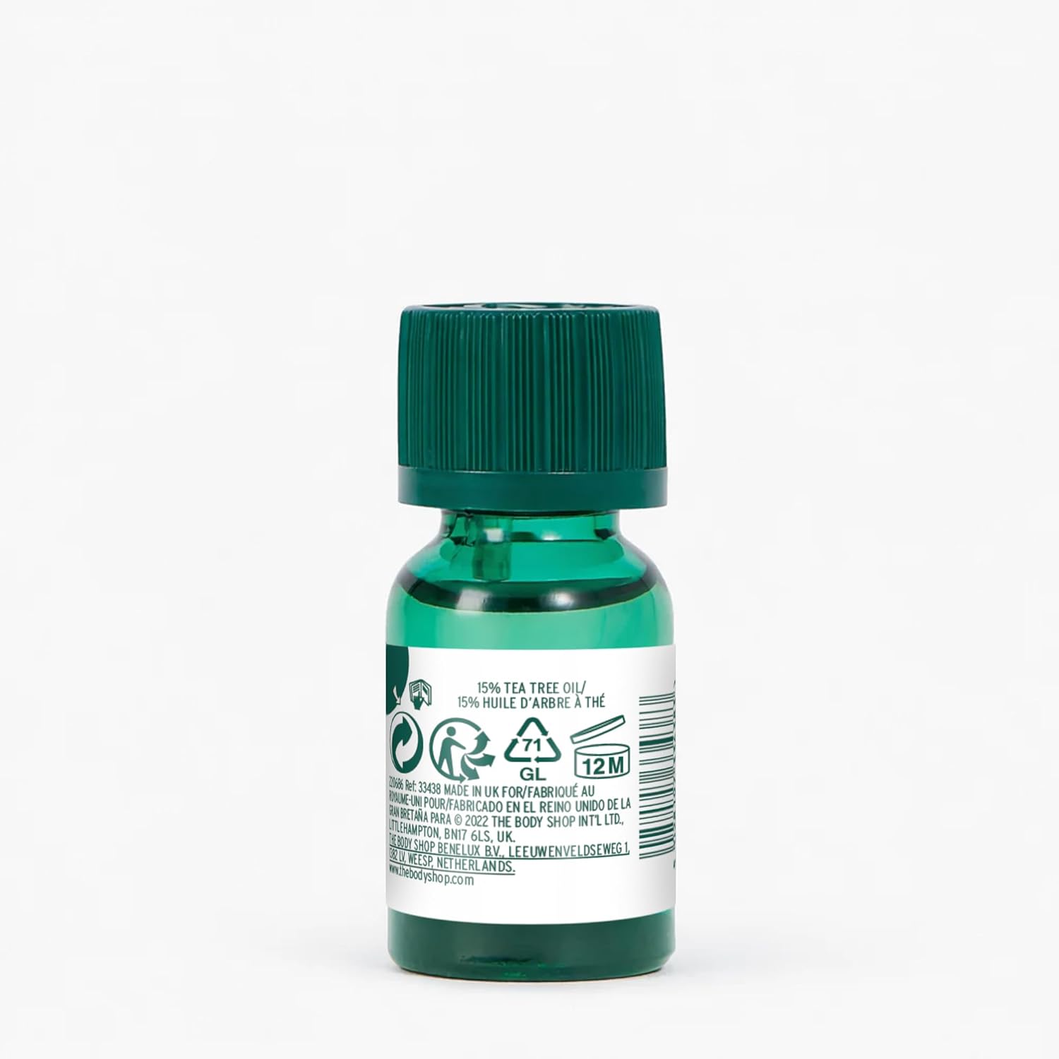 The Body Shop Tea Tree Oil – Purifying Vegan Facial Oil For Oily, Blemished Skin – 0.33 oz - BEAUTY BRATS