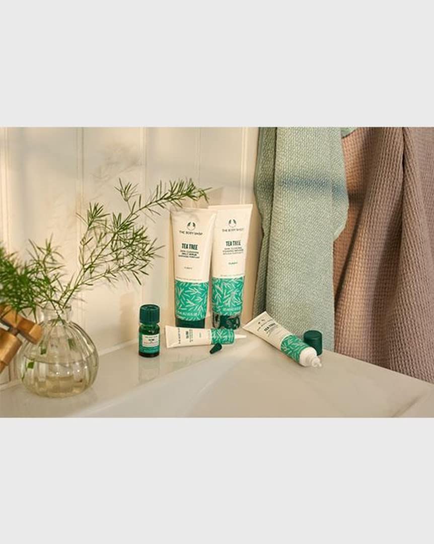 The Body Shop Tea Tree Rapid Action Gel, for Oily, Blemished Skin, Purifying, Vegan 0.5 Fl Oz - BEAUTY BRATS