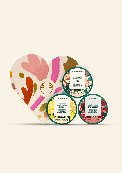 The Body Shop Trio Lip Butter Gift Box