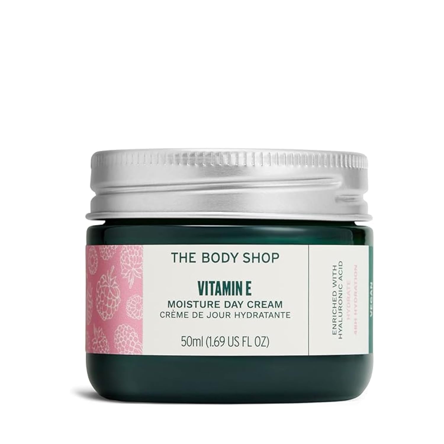 The Body Shop Vitamin E Moisture Cream – Fast Absorbing – Hydrates, Moisturizes and Protects – For Dehydrated Skin – 1.7 oz - BEAUTY BRATS