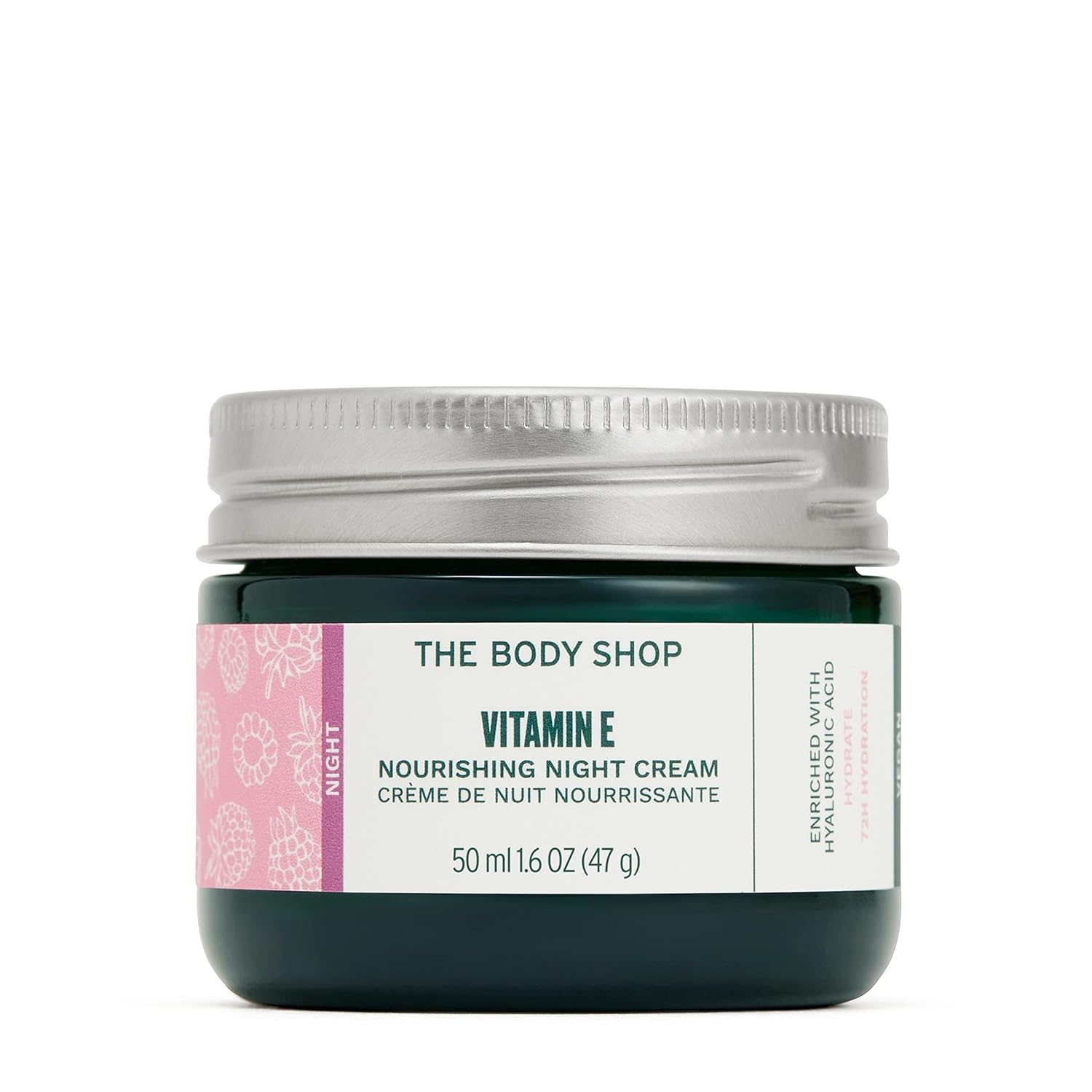 The Body Shop Vitamin E Night Cream, For All Skin Types, Vegan, 1.6 Oz - BEAUTY BRATS