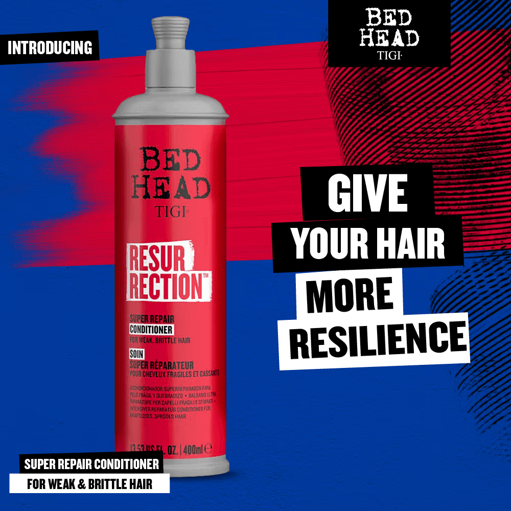 TIGI Bed Head - Resurrection Super Repair Hair Conditioner For Damaged Hair (400mL) - BEAUTY BRATS