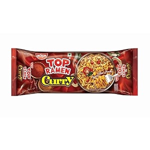 Top Ramen Curry Veg Instant Noodles 280g
