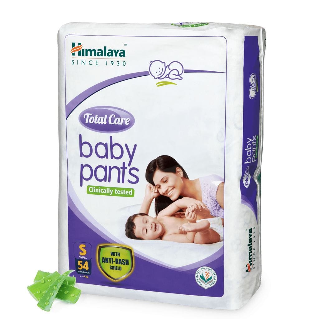 Himalaya Total Care Baby Pants [Small-S-54s Pants Diapers]