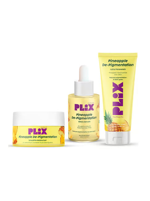 Plix - Pineapple De - Pigmentation Trio (Cleanser + Serum + Moisturizer)