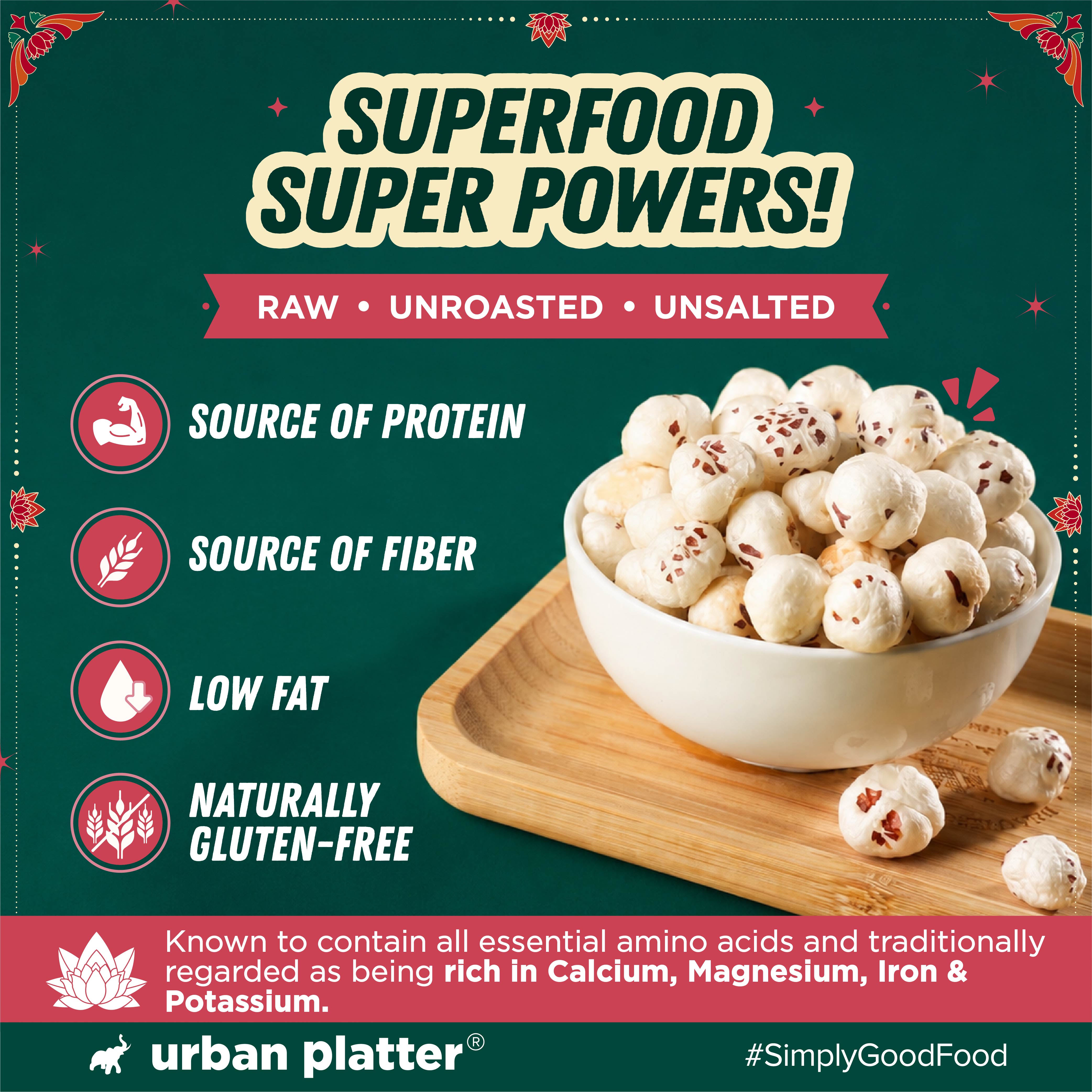 Urban Platter Makhana benefits