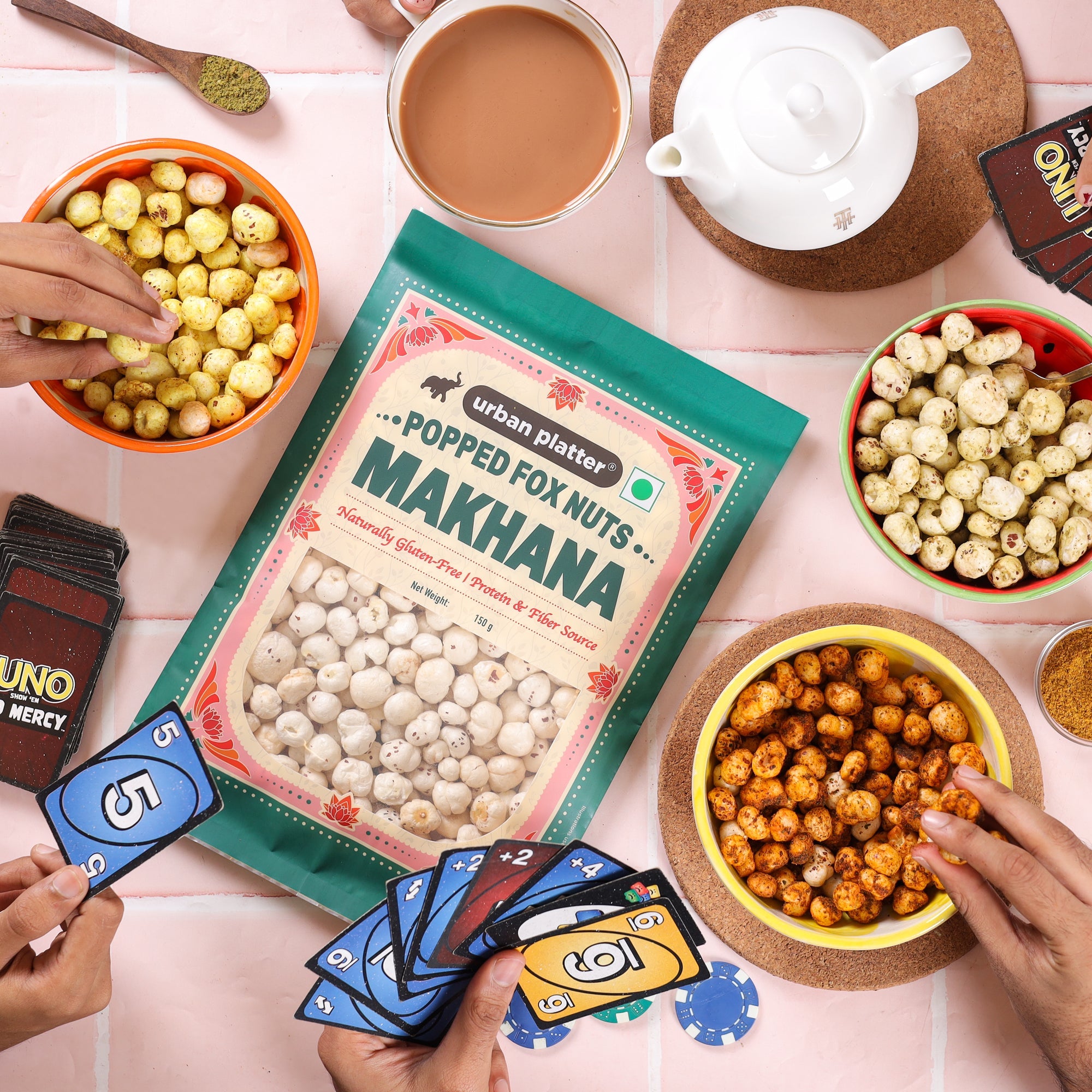 Urban Platter Makhana 150g details