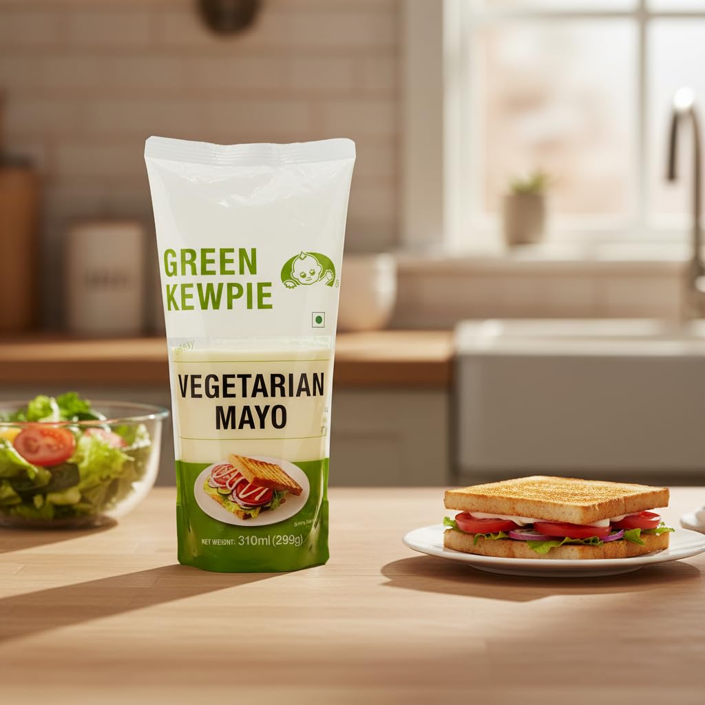 Green Kewpie Vegetarian Mayonnaise 310ml