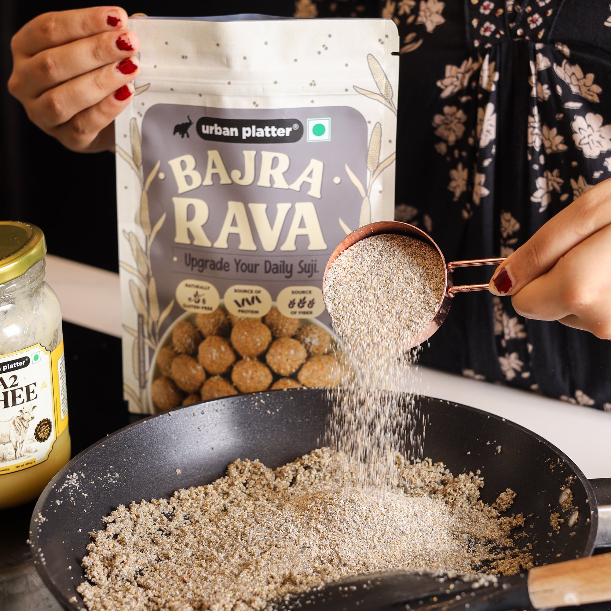 Urban Platter Bajra Rava 500g image 7