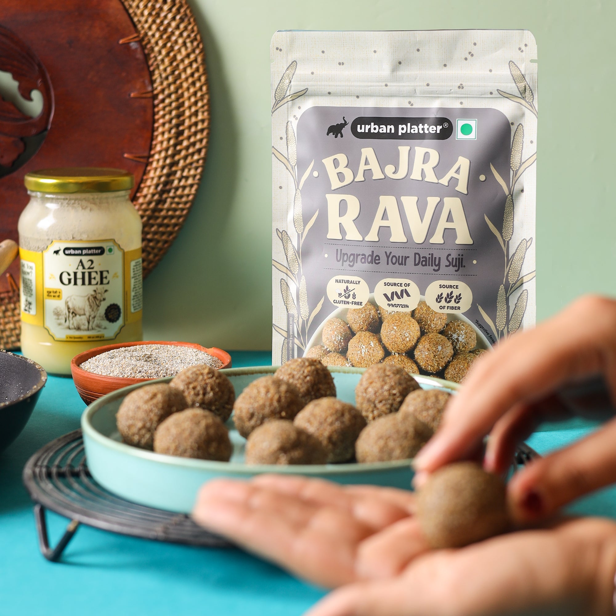 Urban Platter Bajra Rava 500g image 10