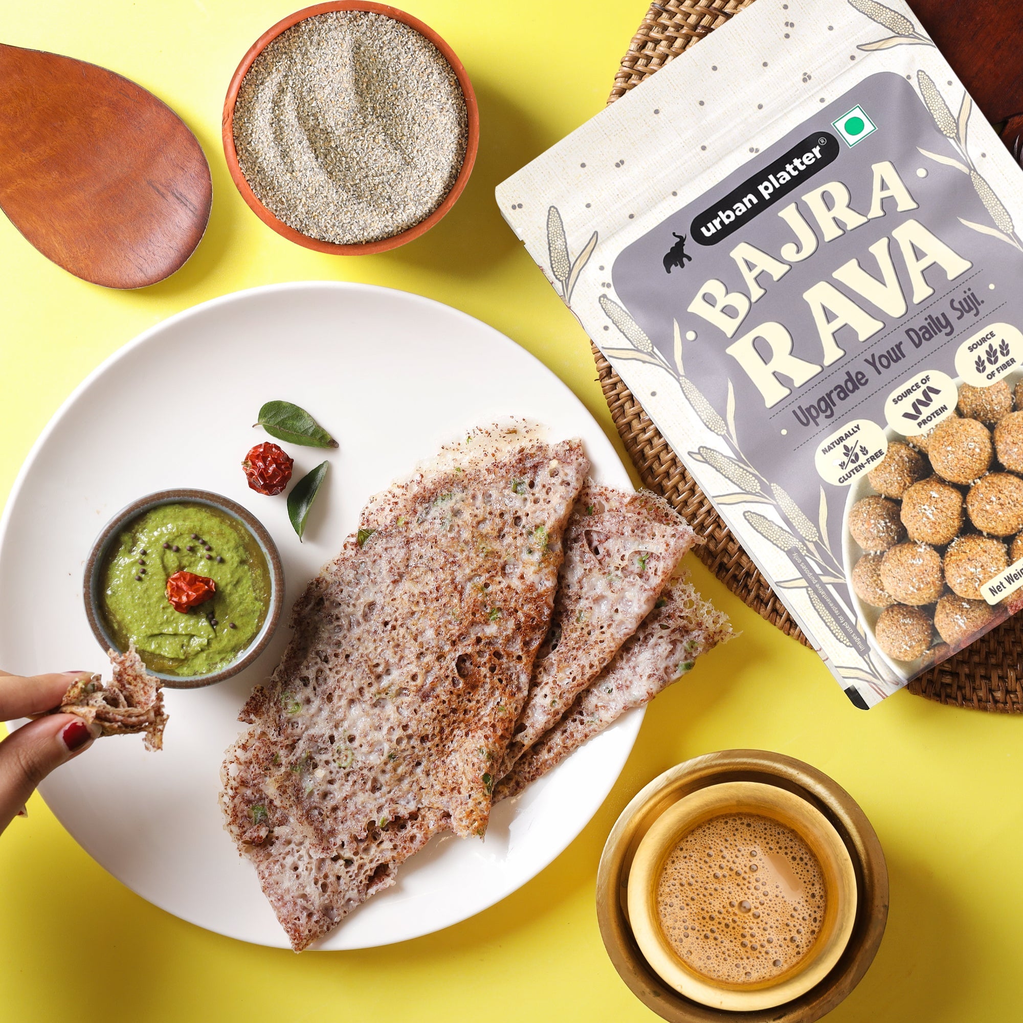 Urban Platter Bajra Rava 500g image 9