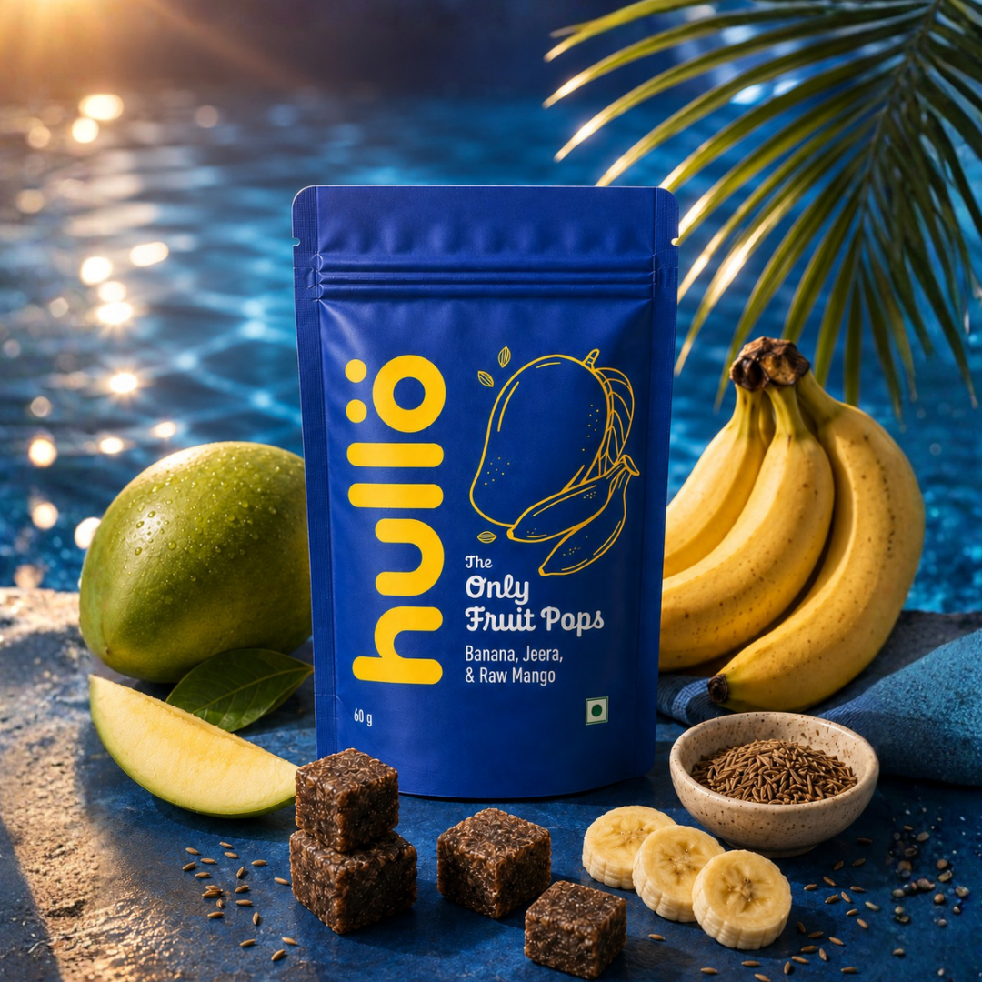 The Only Fruit Pops Banana, Jeera & Raw Mango, 60g (Real Fruit Pops | No Added Sugar | 5.37g Fibre | No Preservatives or Artificial Colours & Flavours) image 3