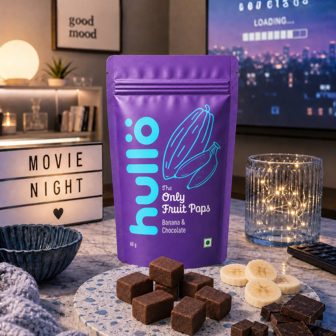 The Only Fruit Pops Banana & Chocolate, 60g (Made with Banana & Organic Cacao | No Added Sugar | 7.26g Protein | 4.10g Fibre | No Preservatives or Artificial Colours & Flavours) image 5