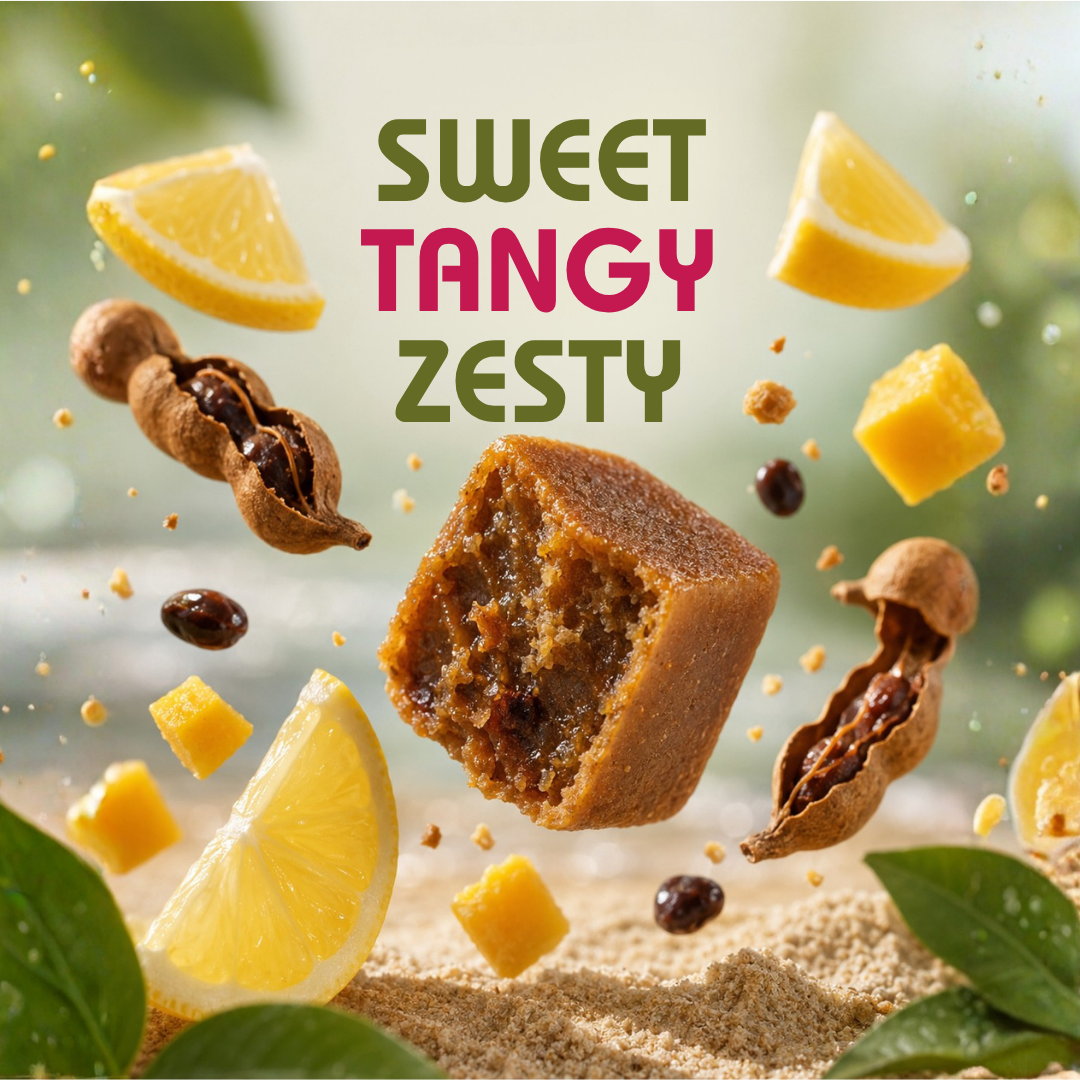 The Only Fruit Pops Mango Tamarind & Zesty Lemon, 60g (Real Fruit Pops | No Added Sugar | High in Fibre | No Preservatives or Artificial Colours & Flavours) image 3