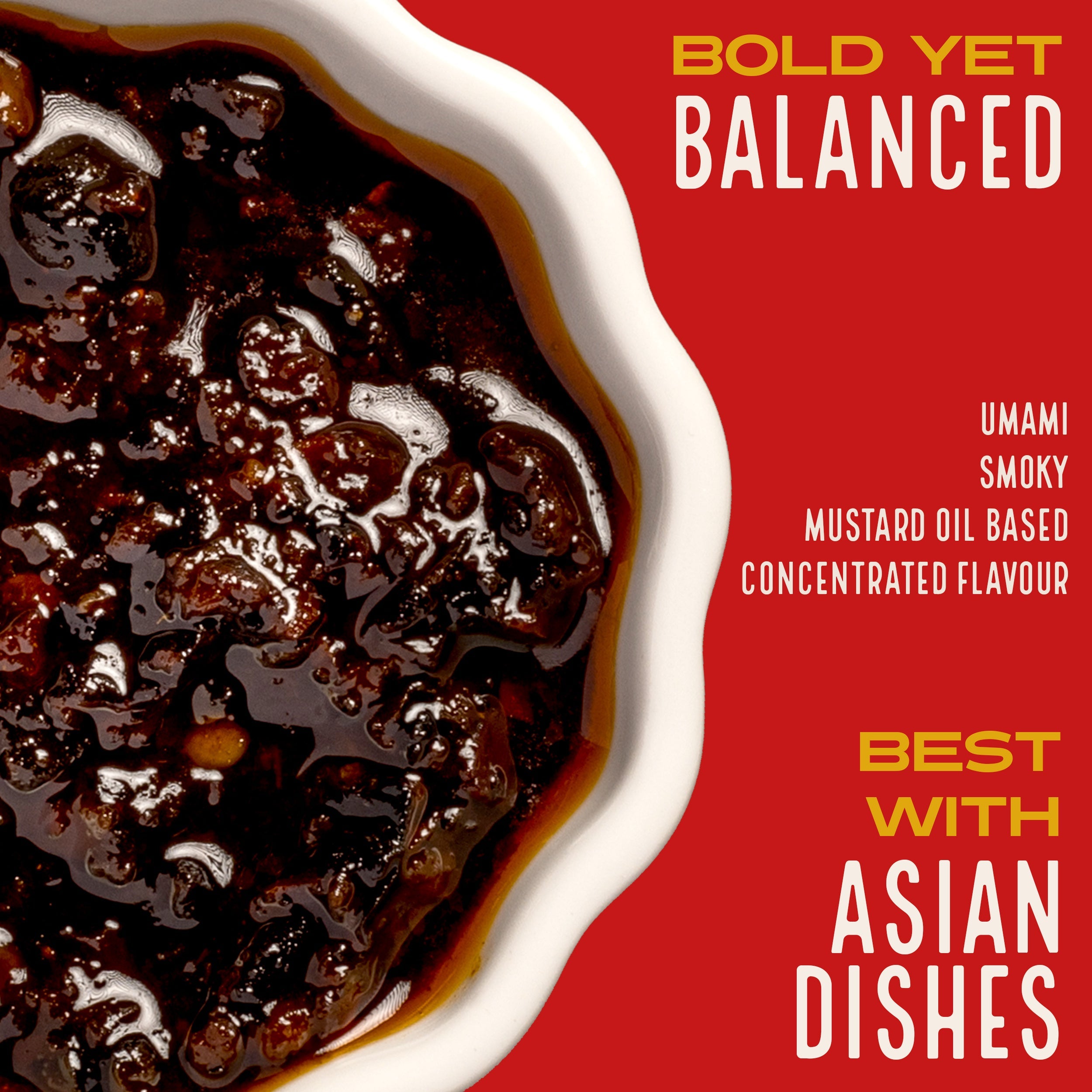 Black Bean Chilli Oil, 240g (Fermented Black Bean & 5 Chilli Blend | Umami Chilli Oil | No MSG | No Soy Sauce) image 7