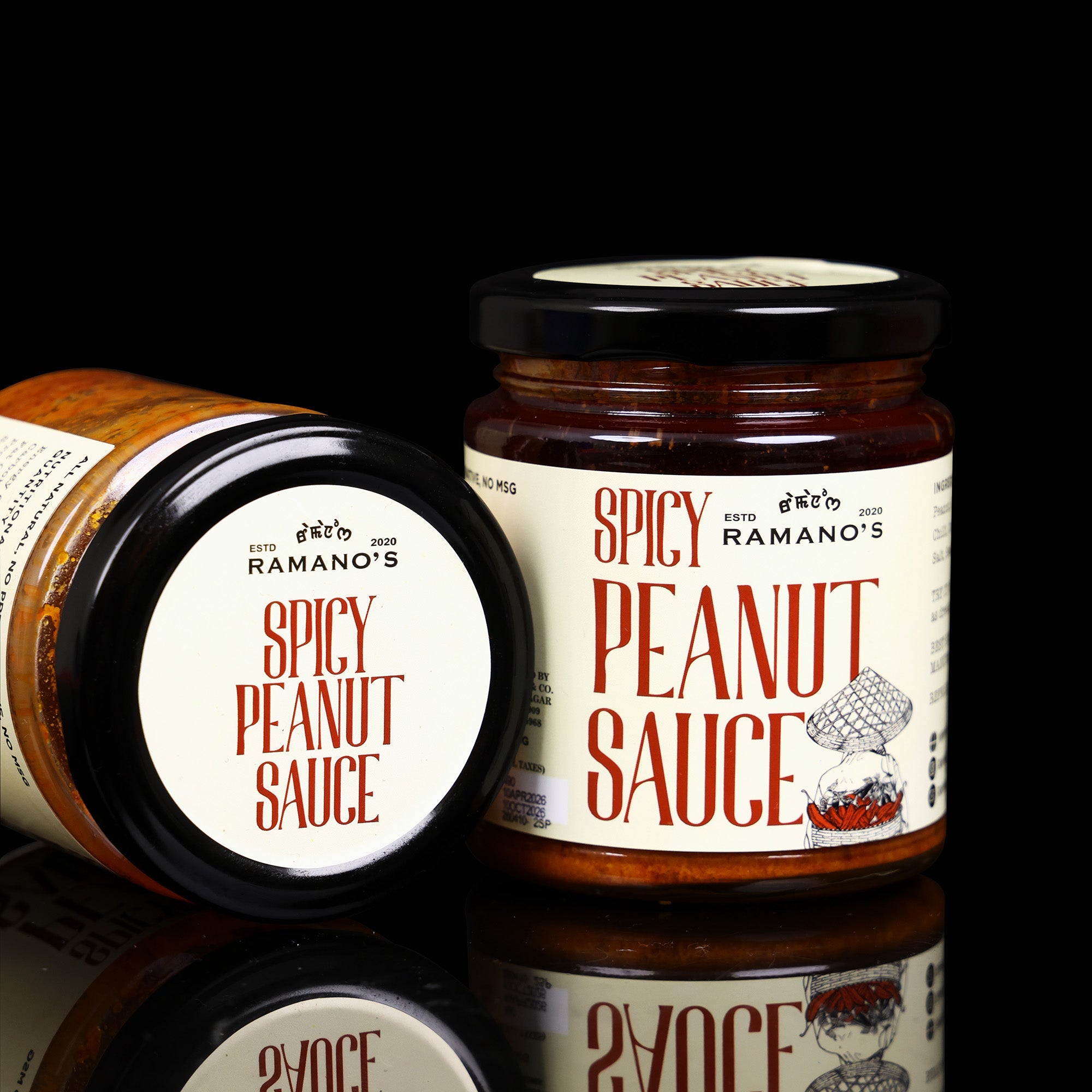 Spicy Peanut Sauce, 190g (Creamy Roasted Peanut Sauce with Chilli | Rich & Spicy | No MSG | No Preservatives | Ready to Use) image 8