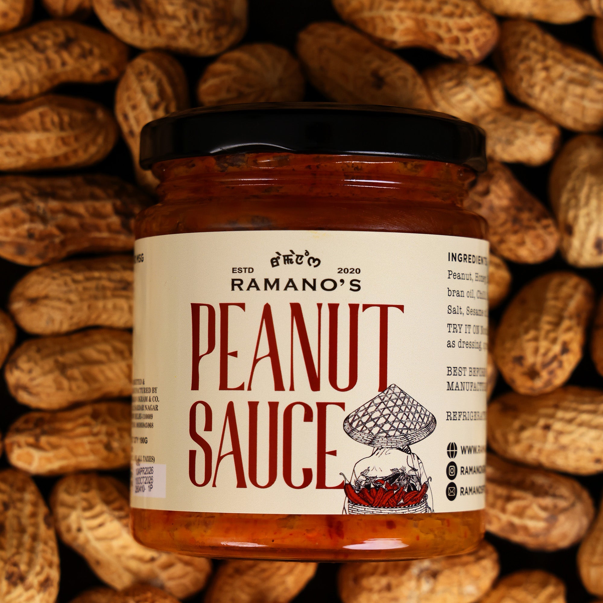 Peanut Sauce, 190g (Creamy Roasted Peanut Sauce | Rich & Nutty | No MSG | No Preservatives | Ready to Use) image 5