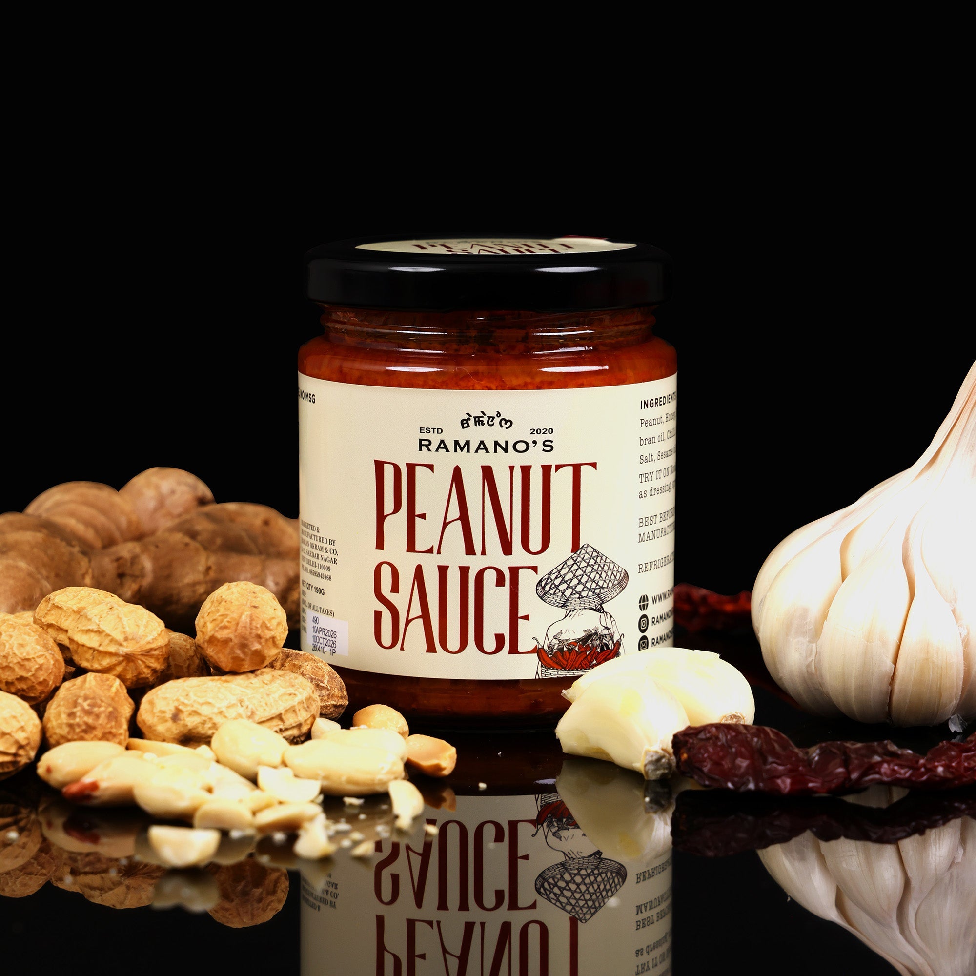 Peanut Sauce, 190g (Creamy Roasted Peanut Sauce | Rich & Nutty | No MSG | No Preservatives | Ready to Use) image 7