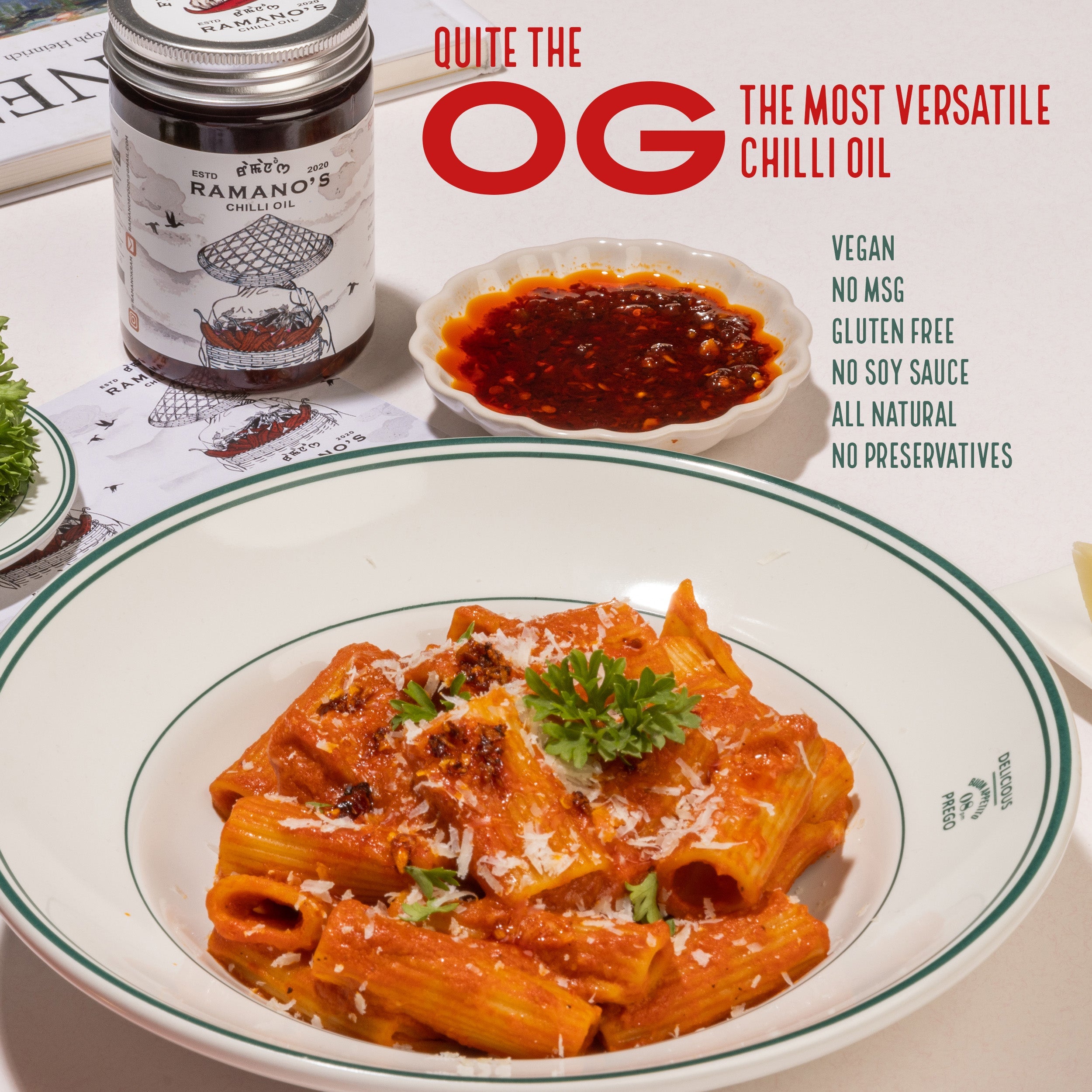 OG Chilli Oil, 240g (5 Chilli Blend with Sichuan Peppercorn | All-Purpose Chilli Oil | No MSG | No Soy Sauce) image 4