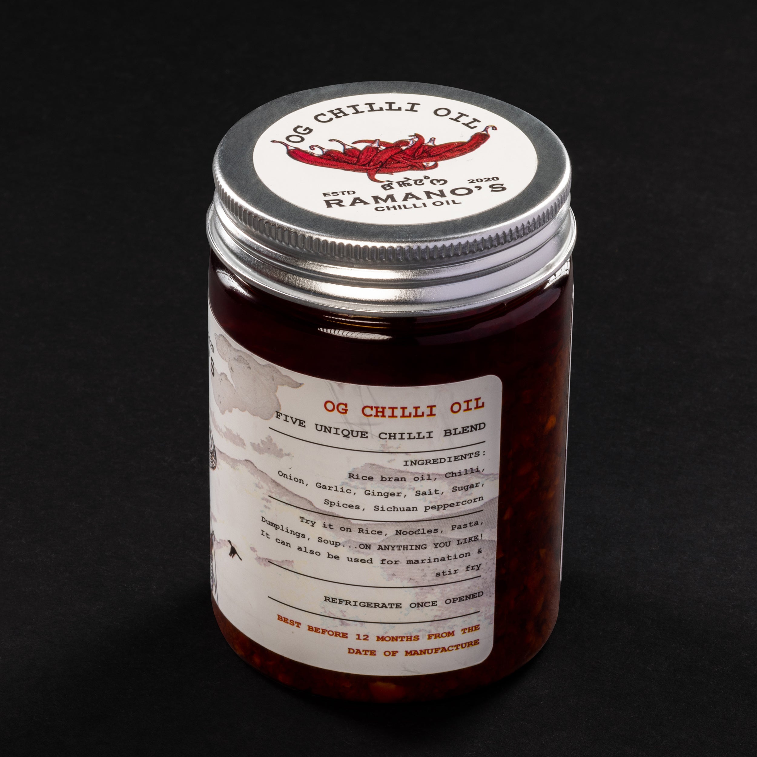 OG Chilli Oil, 240g (5 Chilli Blend with Sichuan Peppercorn | All-Purpose Chilli Oil | No MSG | No Soy Sauce) image 9