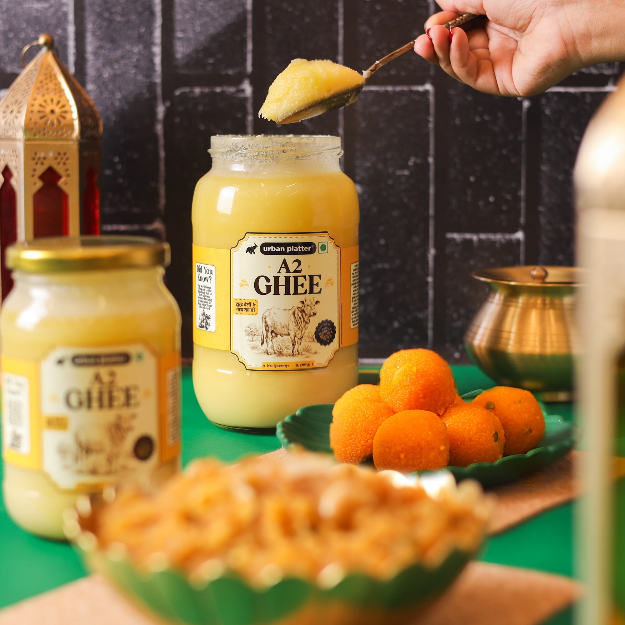 A2 Ghee, 500ml (Curd-Churned Bilona Desi Ghee for Cooking, Tadka & Daily Meals | Made from A2 Cow Milk) image 4