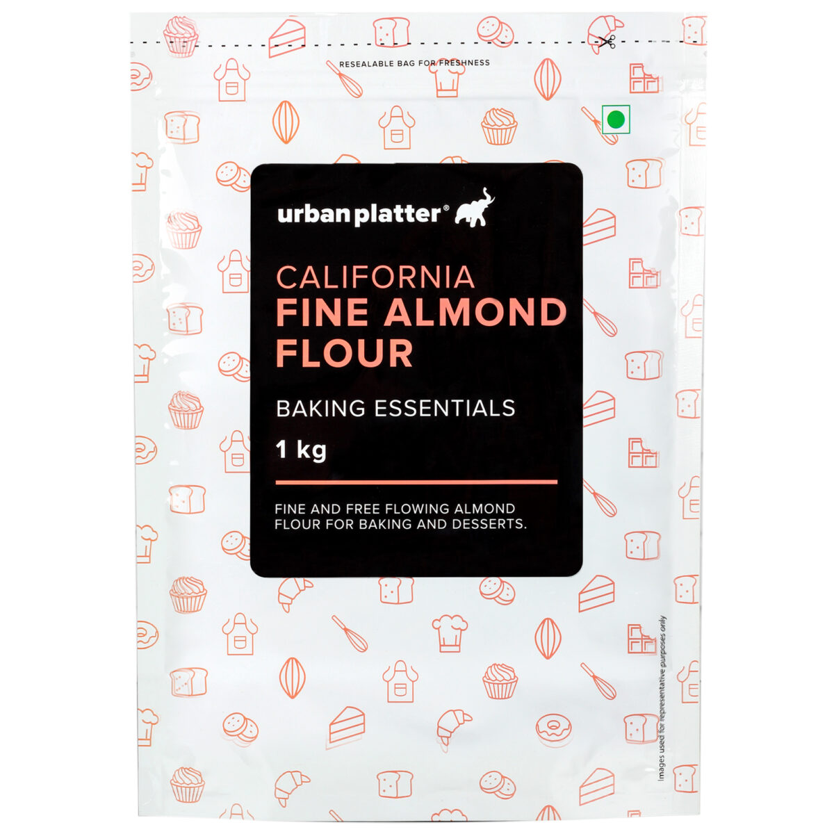 Urban Platter Fine Almond Flour 1kg