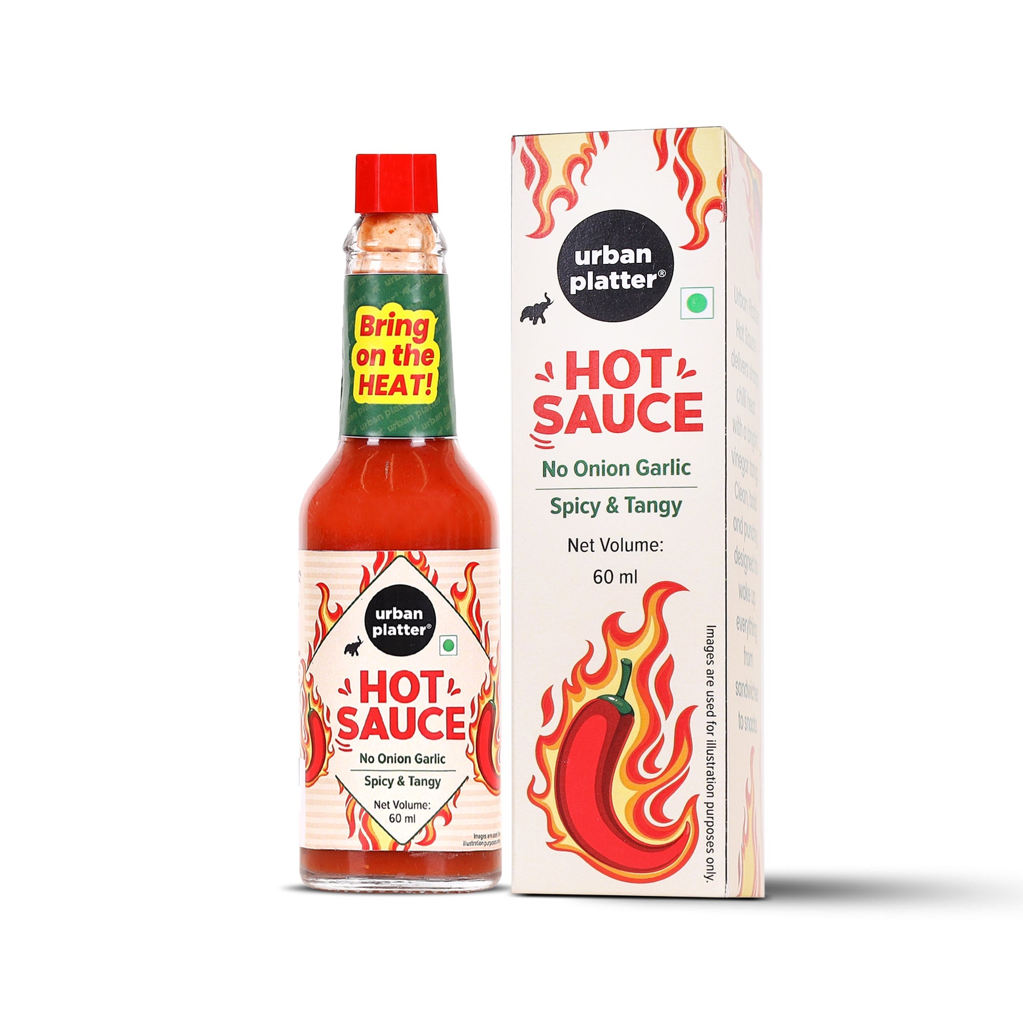 Urban Platter Hot Sauce 60ml front pack