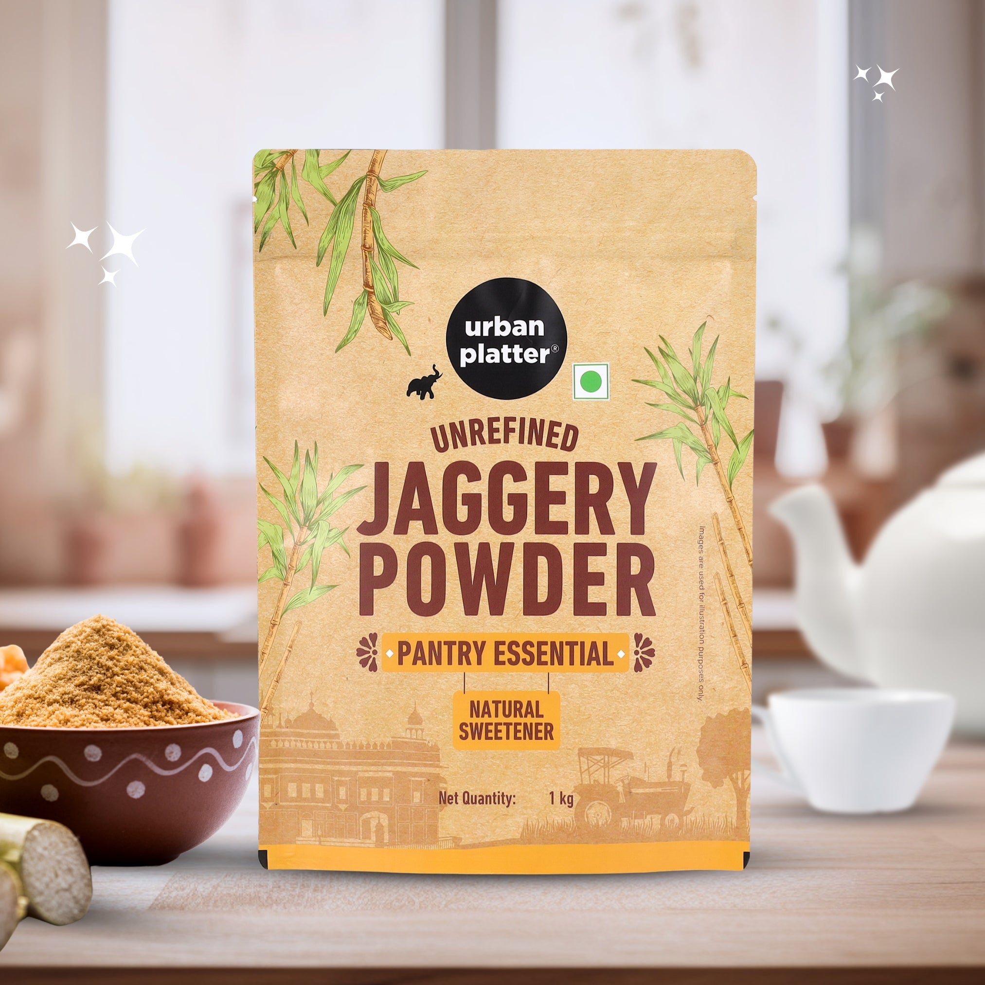 Urban Platter Jaggery Powder 1kg product image