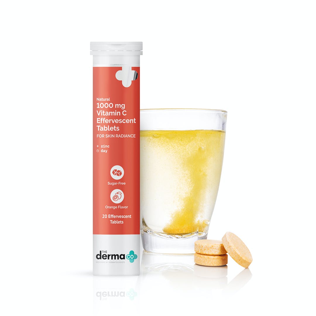 Derma - 1000 mg Vitamin C Effervescent Tablets For Skin Radiance