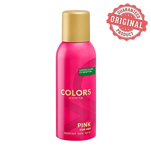 Benetton United Colors Of Benetton Deodorant Body Spray Pink For Her 150ml
