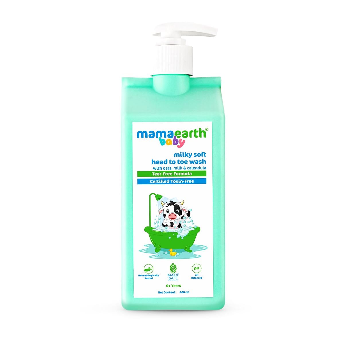 Mamaearth - Milky Soft Head To Toe Wash (400ML)