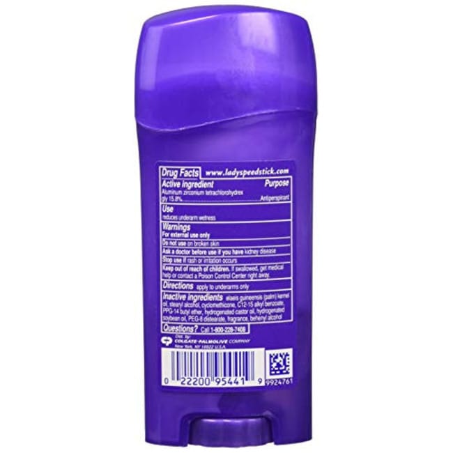 Lady Speed Stick - Invisible Dry Deodorant Stick (65g)