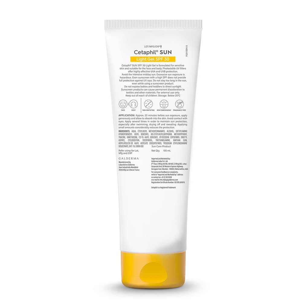 Cetaphil - Sun SPF30 Light Gel High Protection (100ML)