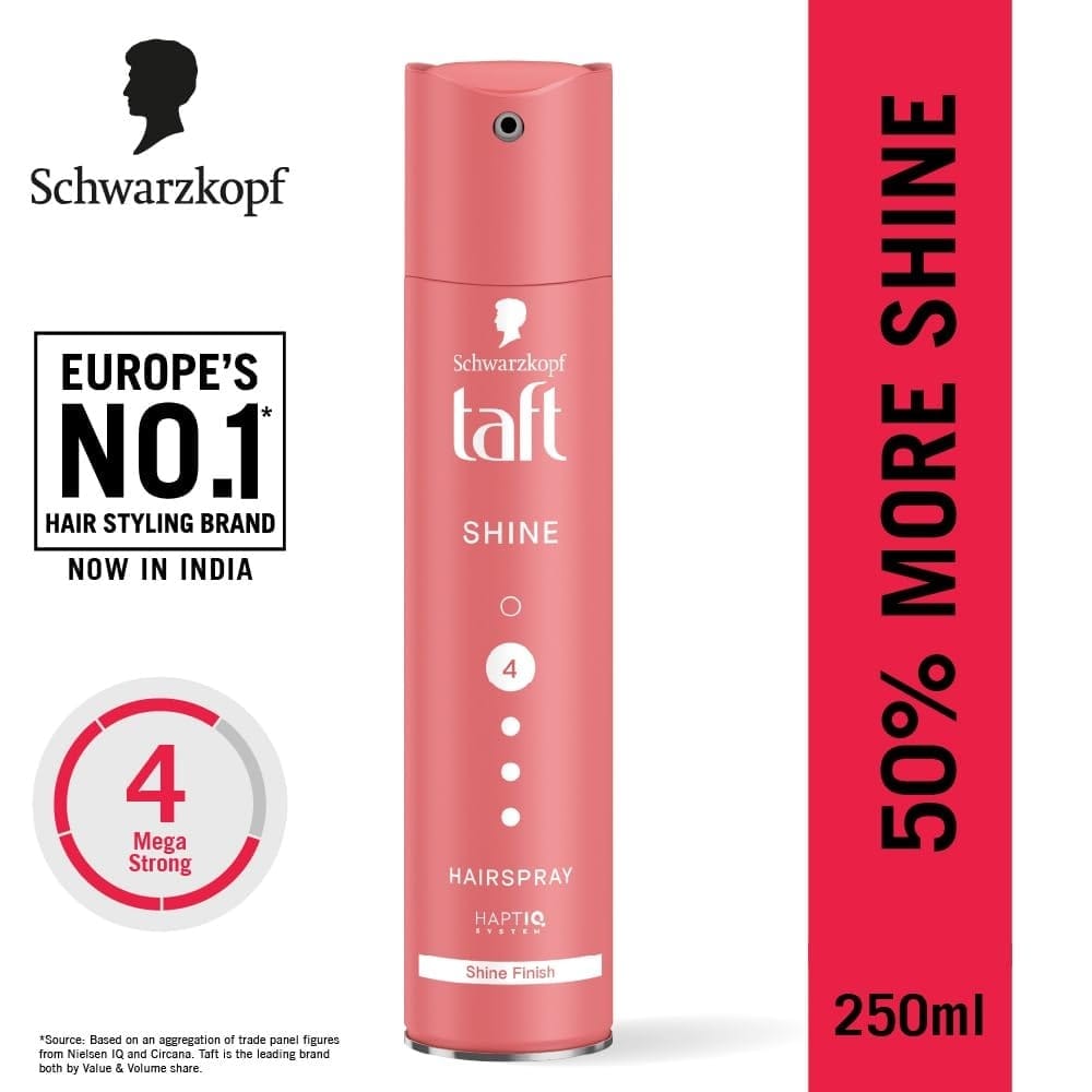 Schwarzkopf - Taft Shine Hairspray - 4 Spray (250mL)