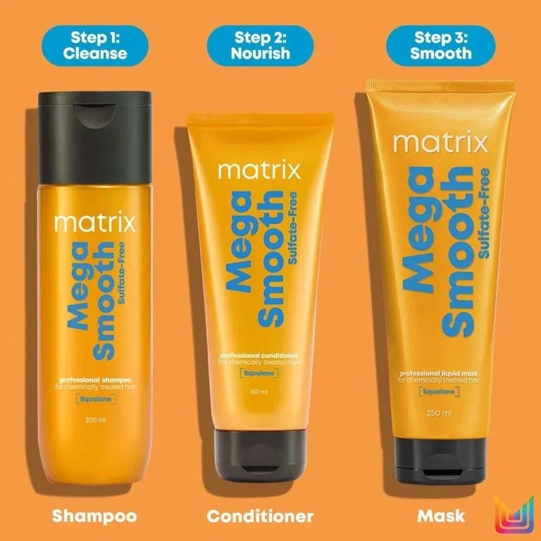 Matrix - Mega Smooth Sulfate - Free Professional Shampoo (Squalane)
