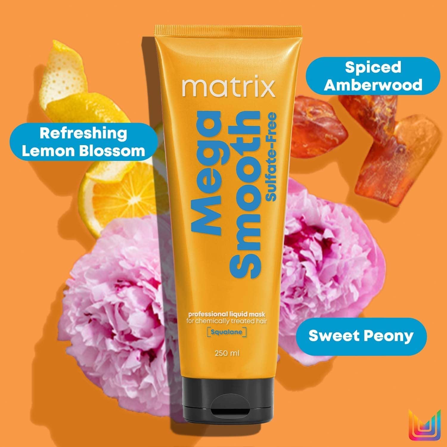 Matrix - Mega Smooth Sulfate - Free Professional Liquid Mask [Squalane] (250ML)