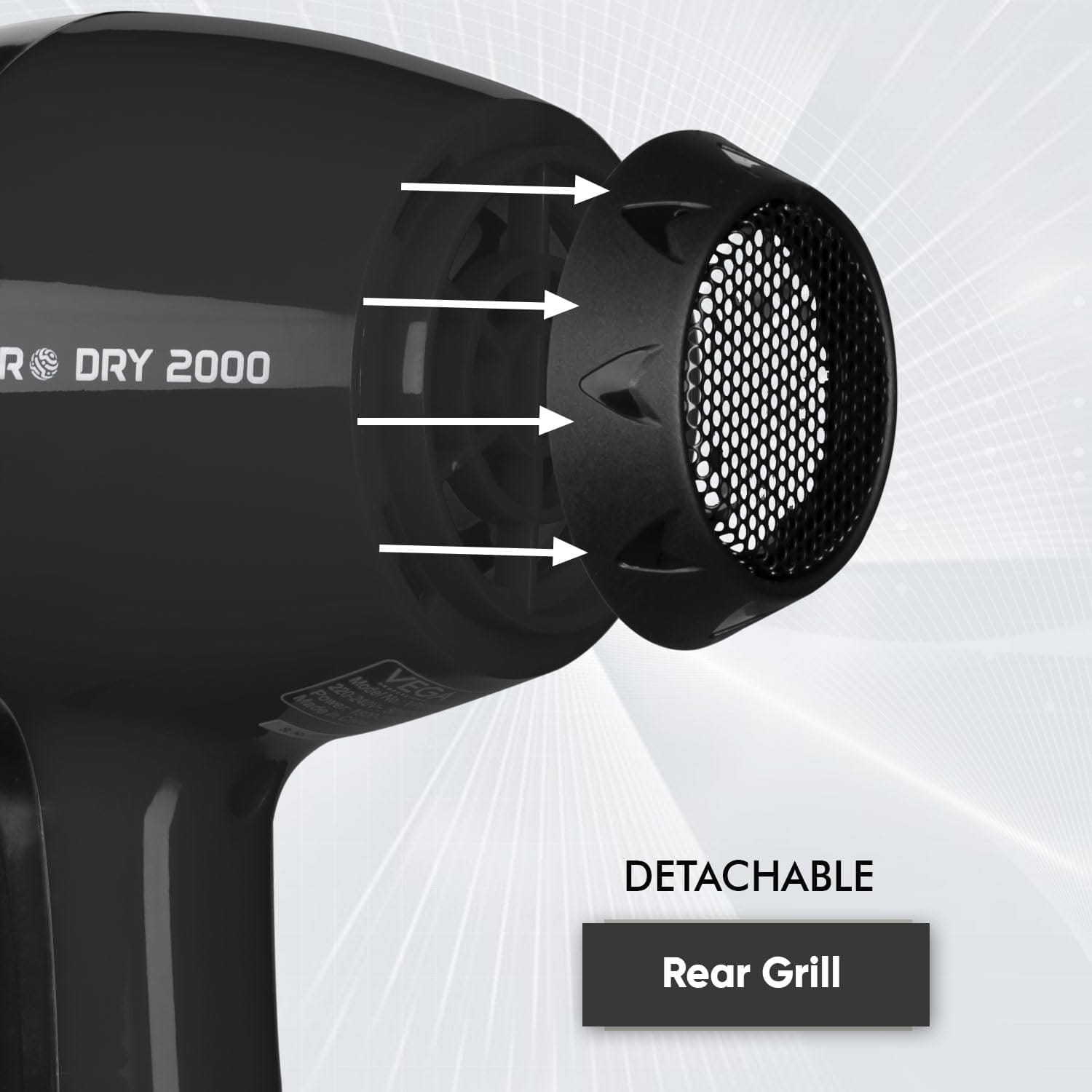 Vega - Pro Dry 2000 Hair Dryer (VPVHD - 13)