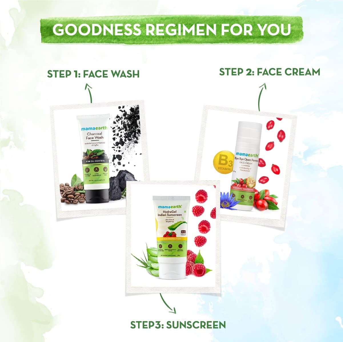 Mamaearth - Bye Bye Open Pores Face Cream With Rosehip & Niacinamide (30g)